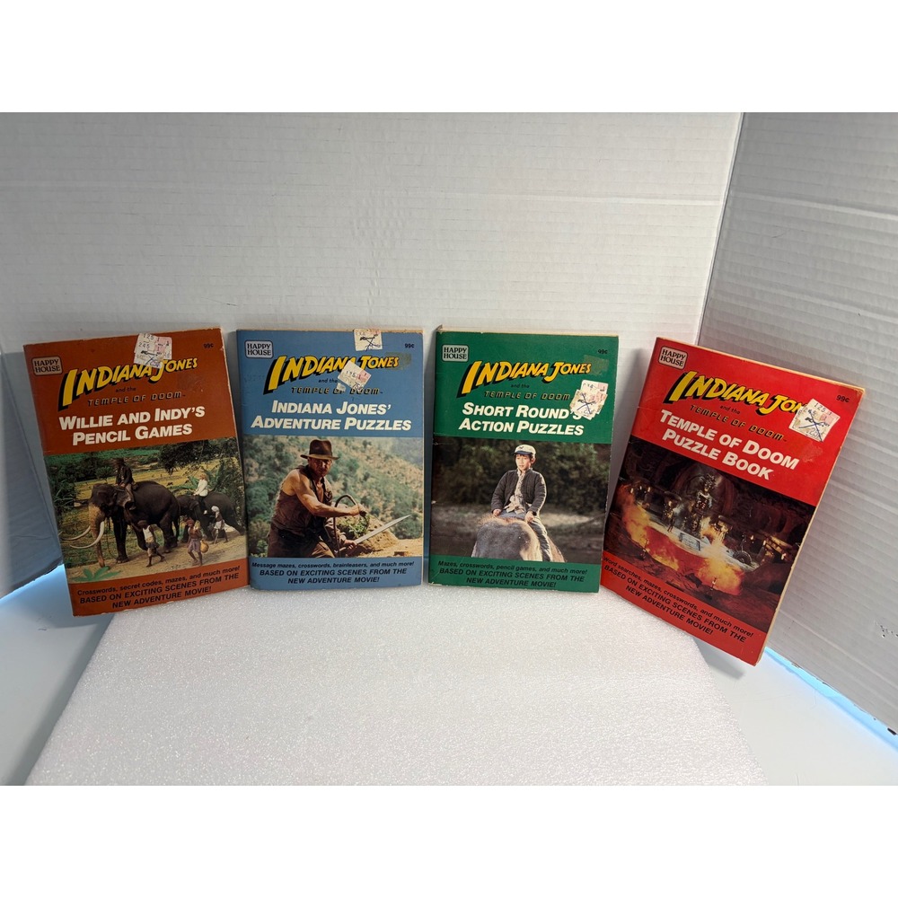 Happy House Indiana Jones Activity Book Set